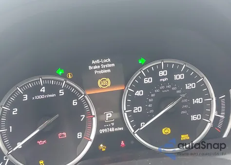 2015 Acura Tlx V6 Tech z USA, uszkodzony, nr VIN 19UUB2F51FA007621